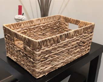 Water Hyacinth Storage Baskets for Collections,  Display, Gift Hamper and Home Décor