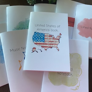 UNITED STATES of AMERICA Traveler's Notebook (A5): USA Studie, Karten, Reisetagebuch, Journaling, Dot Journal, Road Trip
