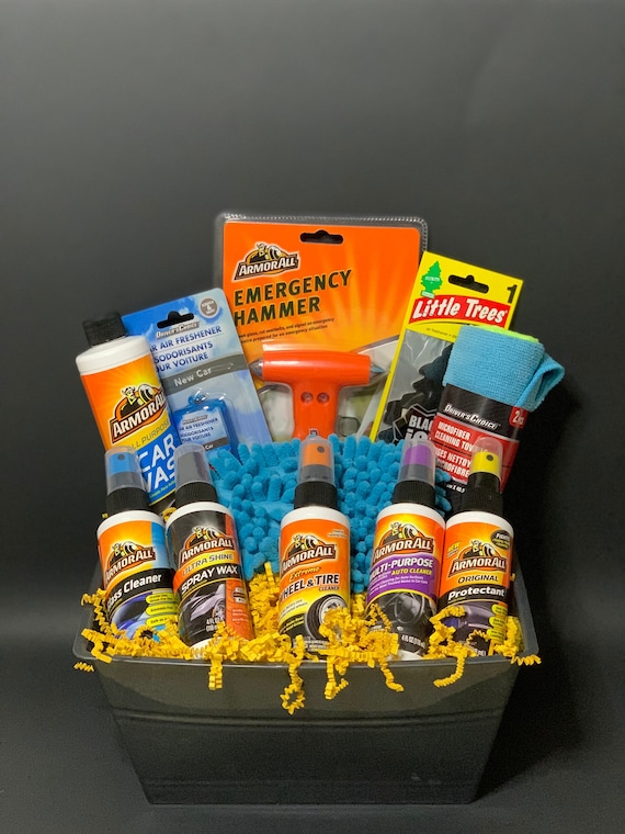 Cleaning Supply House Warming Gift Basket- Survival Kit New Home Owners