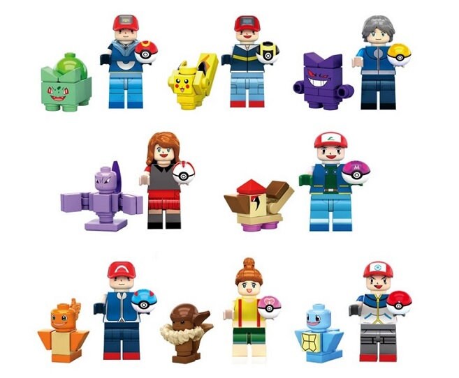 Custom 16PCS Dibujos Animados Minifigure. Printed on LEGO Etsy