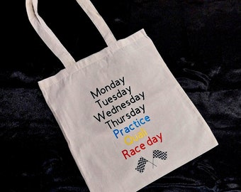 Tote Bag Formula 1 "Monday, ..., Race Day"