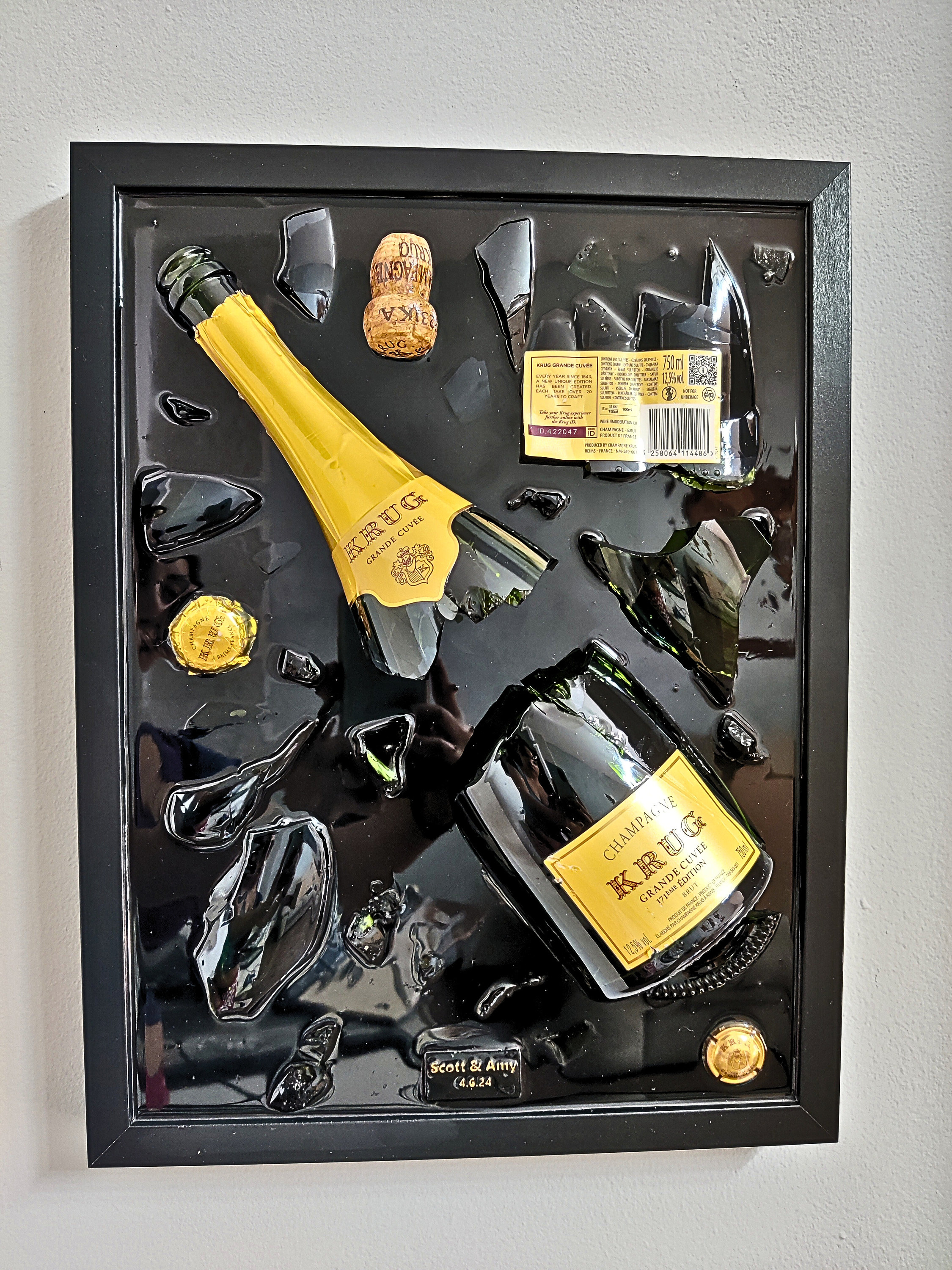 ソウメイ ブリュット シャンパン クラッシュアート