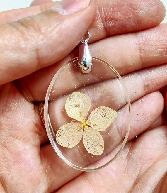 Etsy shop resin necklace