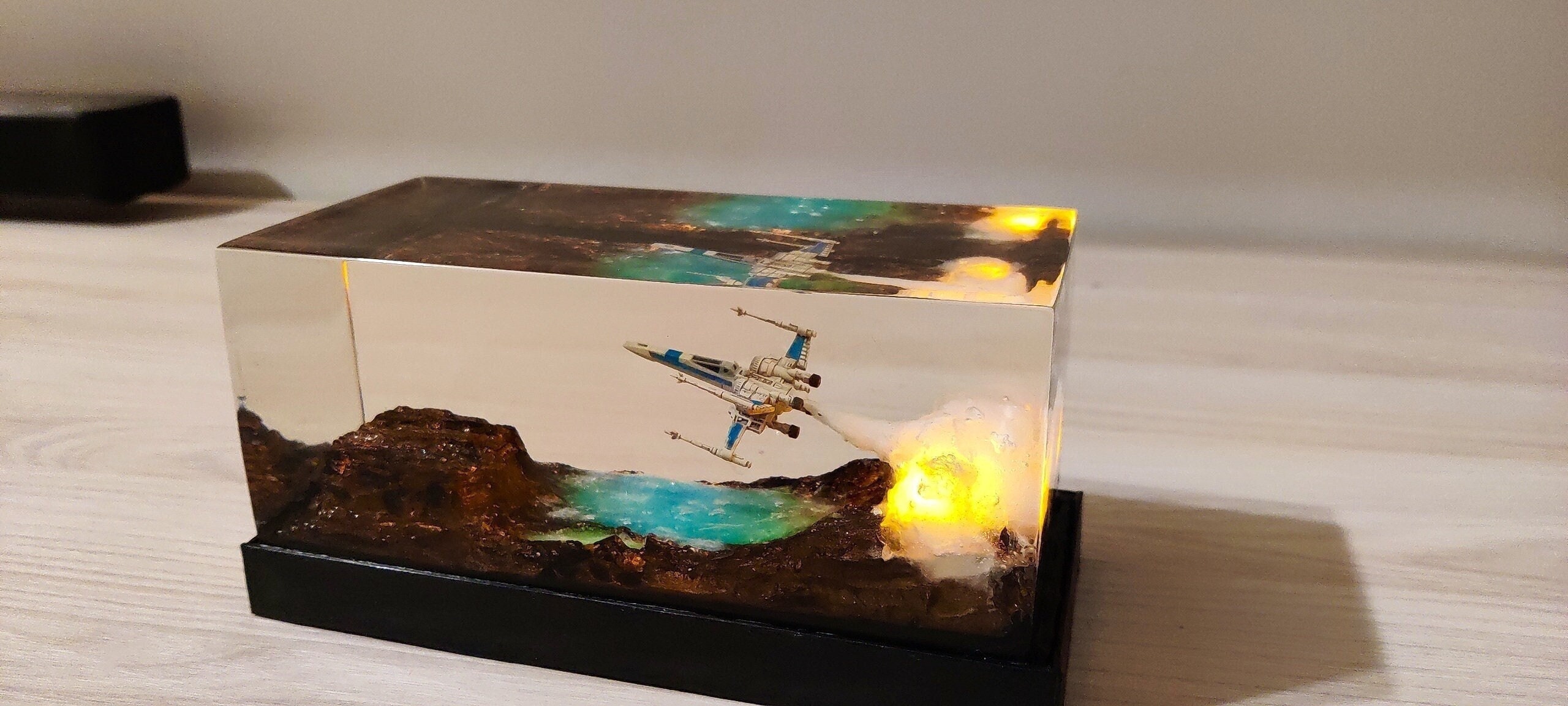 Star Wars Diorama, Resin Sculpture, Diorama Miniatures
