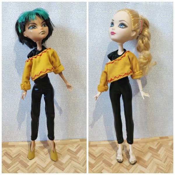 Monster High Clothes, Ever After Dolls Clothes, 3 Piece Outfit, Dolls Clothing