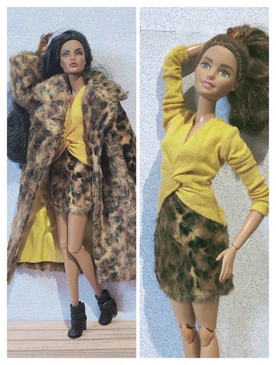 Taille 2 Kit de vêtements pour poupée Barbie, avec 2 maillots de