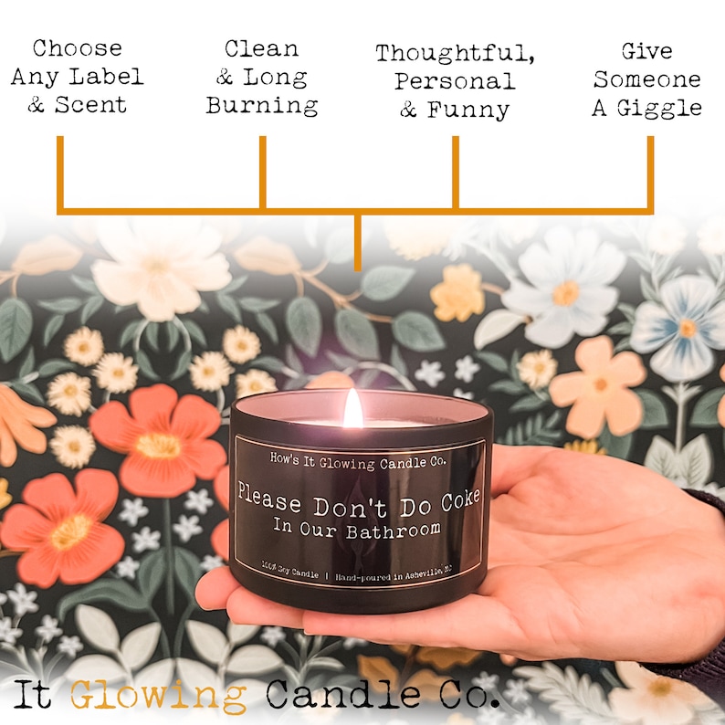 HowsItGlowing Soy Candle - Thumbnail 4
