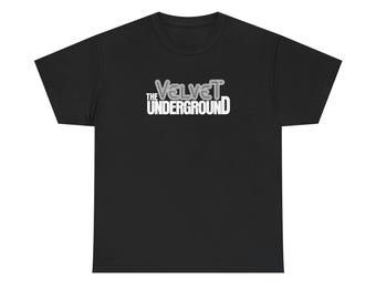 The Velvet Underground T-shirt: Band Music Unisex Tee - Etsy