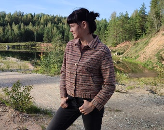 Women's Lightweight Jacket | Handmade Spring & Autumn Jacket for Women | Casual Summer Layer | Transitional Outerwear