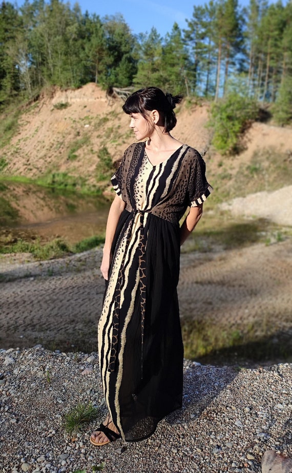 Oversized Cotton Maxi Dress Women | Boho Plus Size Dress | Loose Summer Fit Oversized Cotton Maxi Dress Women | Boho Plus Size Dress | Loose Summer Fit