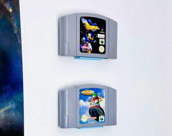 N64 Cartridge Wall Mount Display x4
