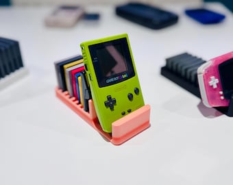 3D Printed Game Boy Console Stand – Retro Handheld Display for DMG GBC GBA Games