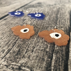 Unikko Ohrhänger/Mohnblume/Korvakorut