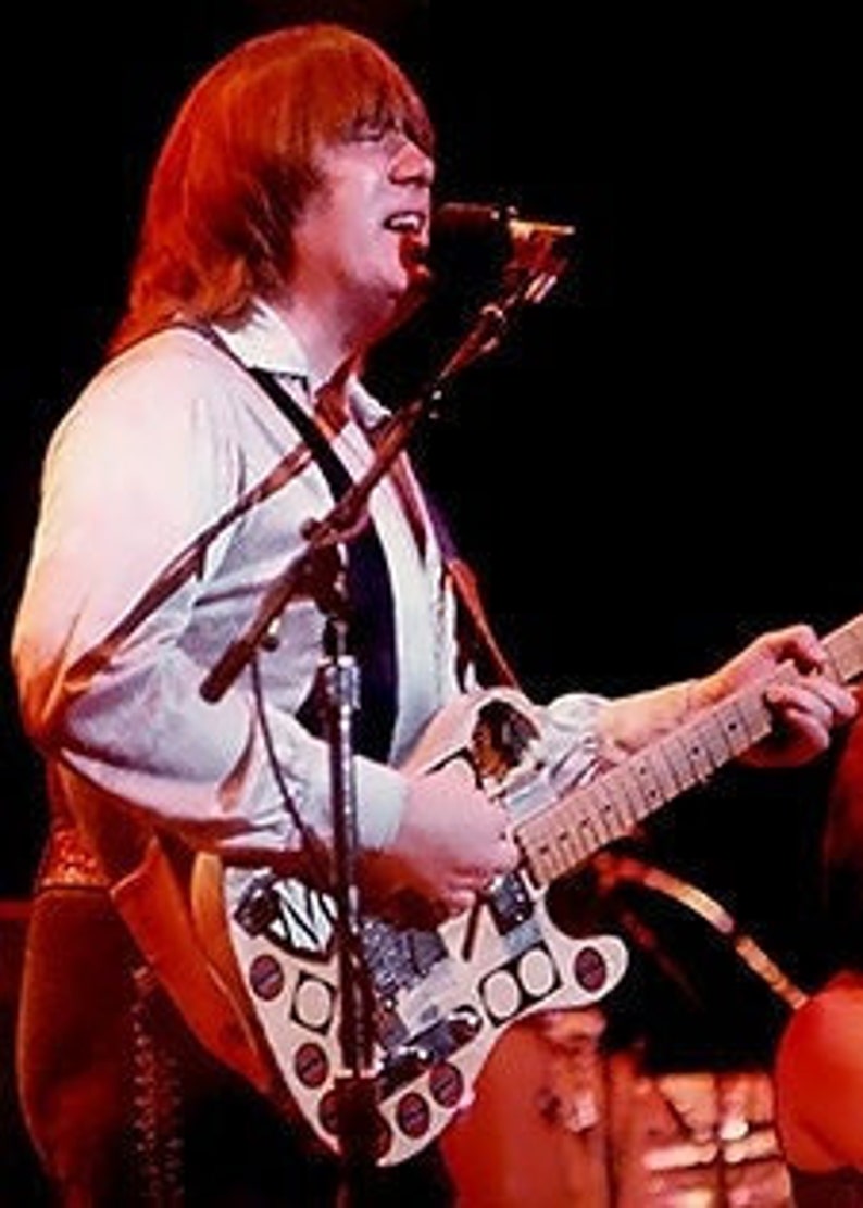 Terry Kath With Chicago at Pine Knob Music Theatre in Clarkston, MI on July 3, 1977 Etsy