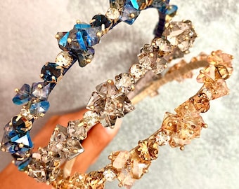Crystal Gem Embellished Diamanté Headband