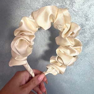 Satin Scrunch Headbands