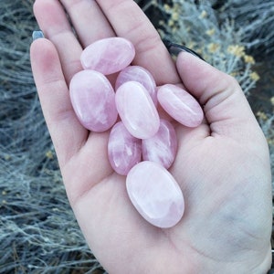 High Quality Rose Quartz Tumble [~10g]
