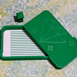 Diamond Art Tray with Sliding Lid
