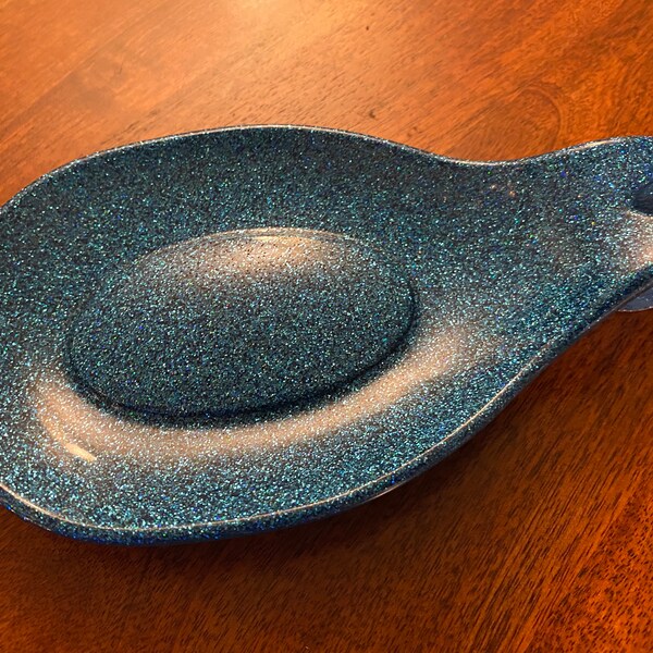 Purple Spoon Rest Etsy