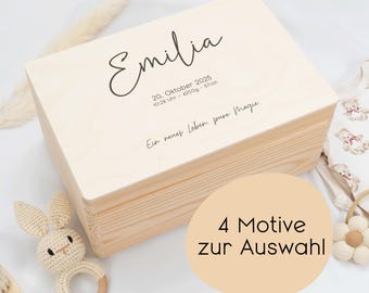 Scatola dei ricordi personalizzata per neonati, scatola dei ricordi per neonati, regalo per neonati, regalo di nascita, regalo di battesimo - regalo di compleanno