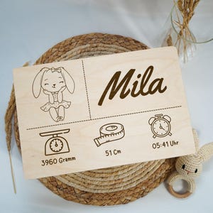 Caja de recuerdos bebé niño o niña - regalo para bautizo, nacimiento - caja de madera comunión, confirmación - idea de regalo personalizada