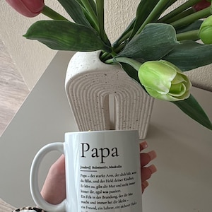 Personalized mug for father, dad, baba - coffee mug, gift for Father&#39;s Day, gift idea for father, mom, Anne, Babalar Günü