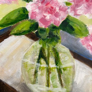 Original Oil on Canvas 8x10&quot; Hand painted and signed by artist, Elizabeth Marvin