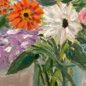 Original Oil on Canvas 8X10&quot;  Impressionist Wall Art by Elizabeth Marvin
