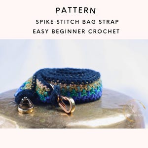 Instant digital download crochet pattern for a quick and stylish bag handle.