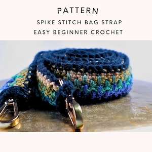 Instant digital download crochet pattern for a quick and stylish bag handle.