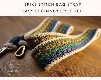 handbag strap crochet Pattern | non-stretch and durable | easy beginner crochet | PDF | instant download