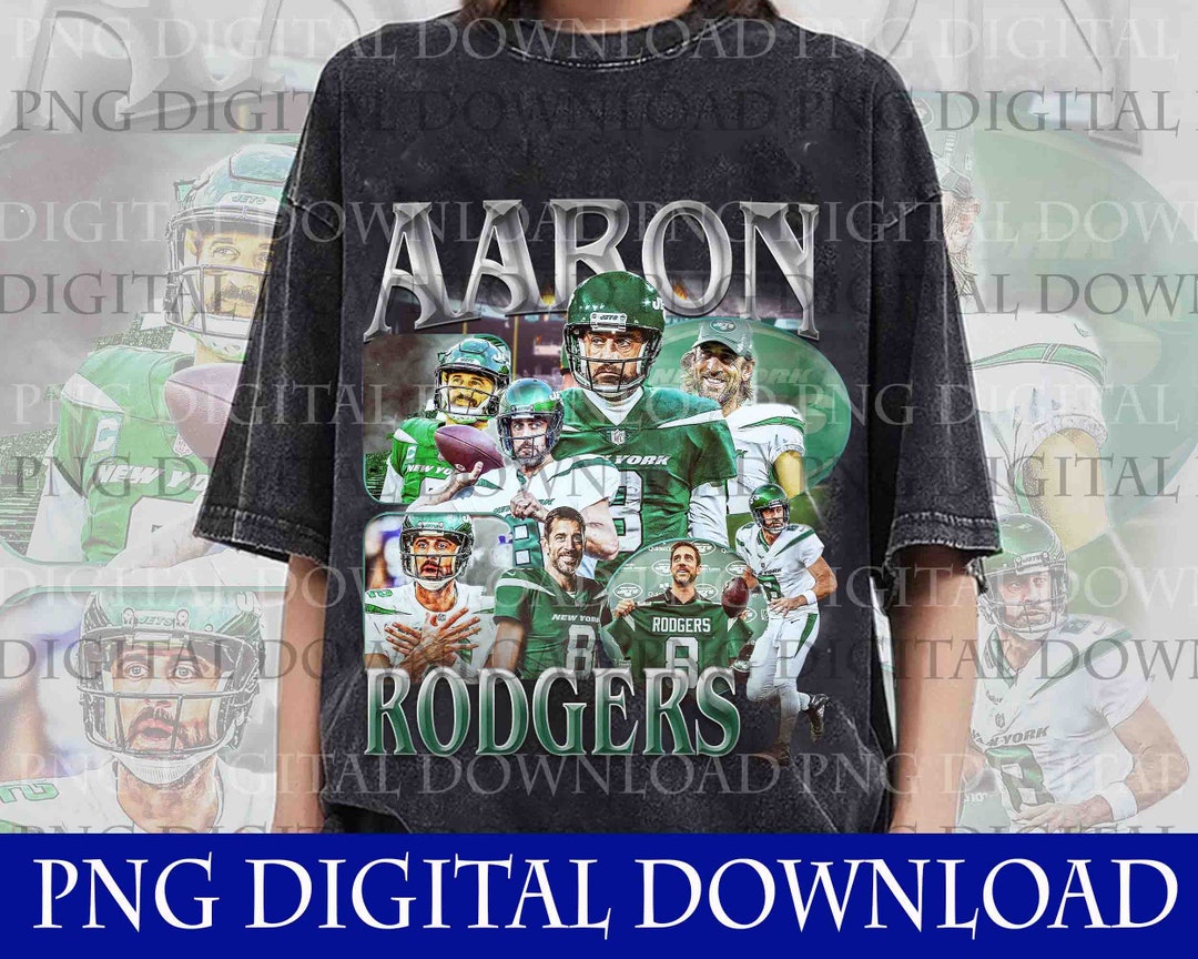 Retro Aaron Rodgers Bootleg PNG, Aaron Rodgers Football Bootleg PNG ...