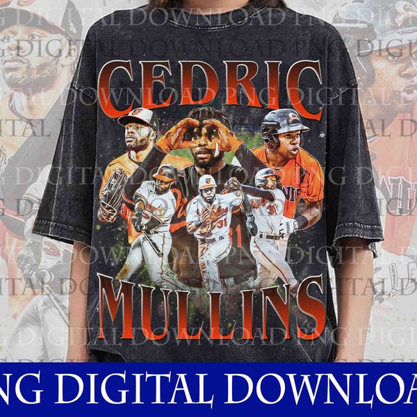 Retro Cedric Mullins Bootleg PNG, Cedric Mullins Baseball Bootleg PNG, Classic 90s Graphic Tee, Unisex Vintage_Bootleg, Gift for Men Women