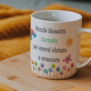 Tazza grazie Maestra per averci aiutato a crescere