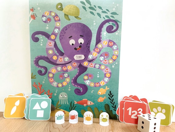 House Of Marbles Aquilone Gigante A Forma Di Polpo, 72 Cm, Con Tentacoli Filanti, Attività All'aperto Per Bambini, Colore Casuale - 3