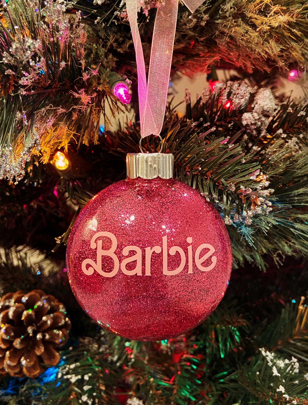 Barbie Ornament Barbie Barbie Movie Etsy
