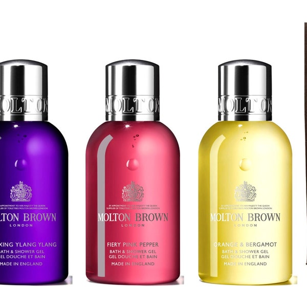 Molton Brown Ladies Shower Gel Gift Set (3 x 100ml Bottles) 300ml