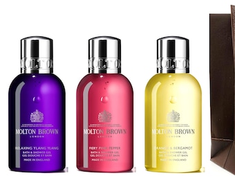 Coffret cadeau de gel douche pour femmes Molton Brown (3 flacons de 100 ml) 300 ml