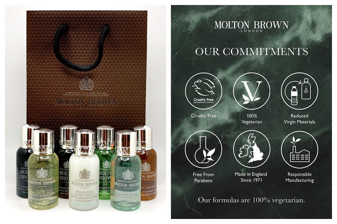 Molton Brown Men's Shower Gels, Shampoo and Conditioner Gift Set 7 X