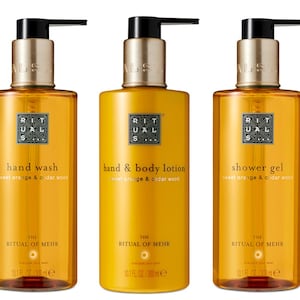 Rituals of Mehr (Shower Gel/Hand Wash/Body lotion) 3 x 300ml Bottles