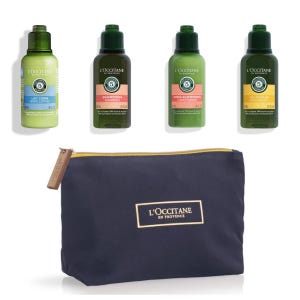 L&#39;Occitane 5 Essential Oils Collection Gift Set (Shower Gel, Body Lotion, Shampoo, & Conditioner)