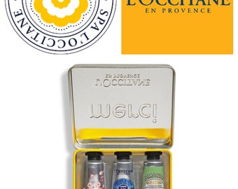 L'Occitane happy hands trio kit Gift Set