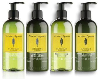 L'occitane Citrus & Verbena Shampoo, Conditioner, Body Lotion
