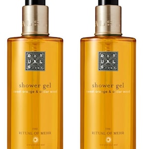 Rituals of Mehr Sweet Orange & Cedar Wood Shower Gel 2 x 300ml Flaschen