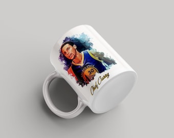 stephen curry mug, stephen curry gifts, nba mug, Golden State Warriors mug, basketball player mug, chef curry mug