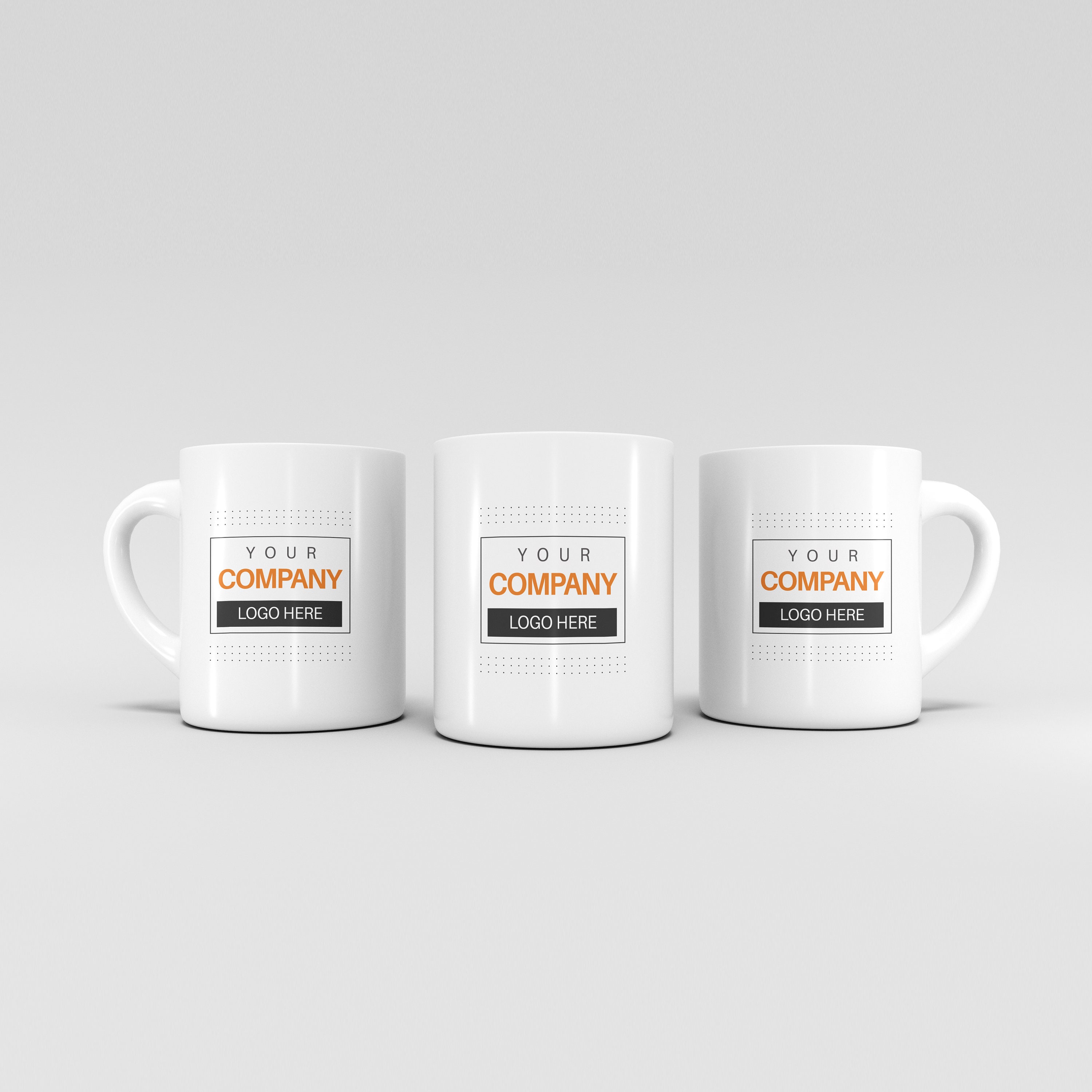 Company Mug Company Logo Coffee Mug Custom Mug Custom Text Etsy