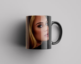 Adele mug, Adele 11oz/15oz Black/White Coffee Mug, Adele Gifts (Optional Fast Shipping)