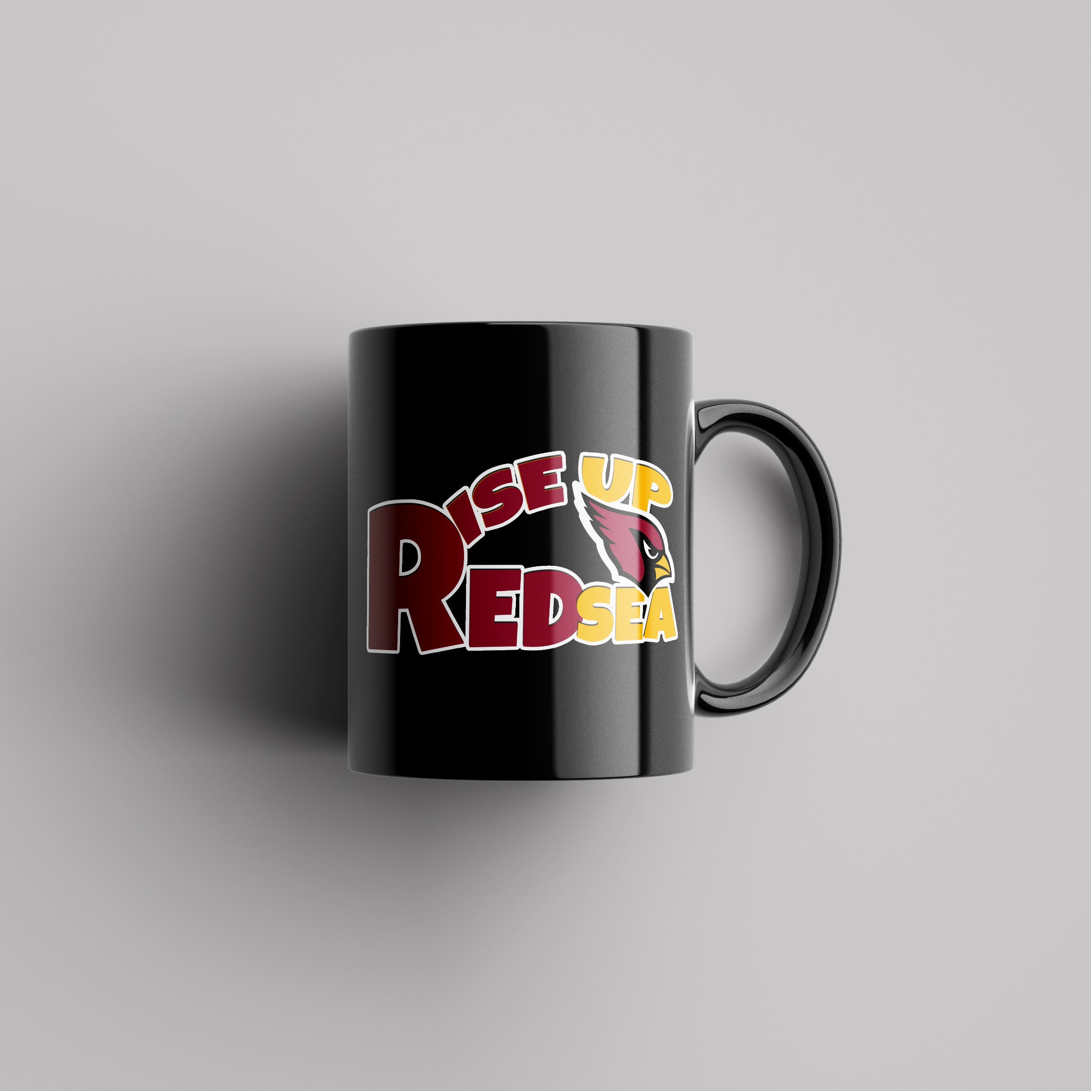 Arizona Cardinals mug | Rise Up Red Sea mug | NFL Teams gifts | Sport gift | Unique Gifts | Gift for him, gift for sports fan