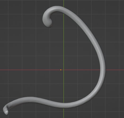 Werecat Tail Replacement for Monster High - STL DIGITAL FILE
