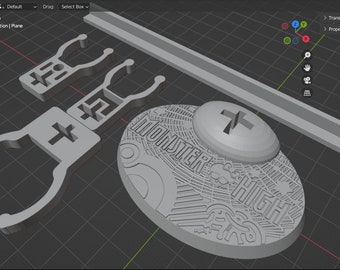Monster High Doll Stand Replacement - STL DIGITAL FILE